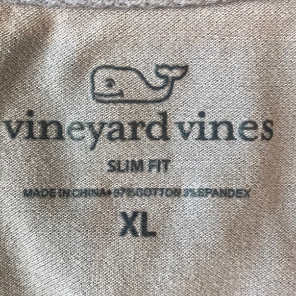 Vineyard Vines Polo Shirt Light Blue Slim Fit XL - Picture 3 of 7